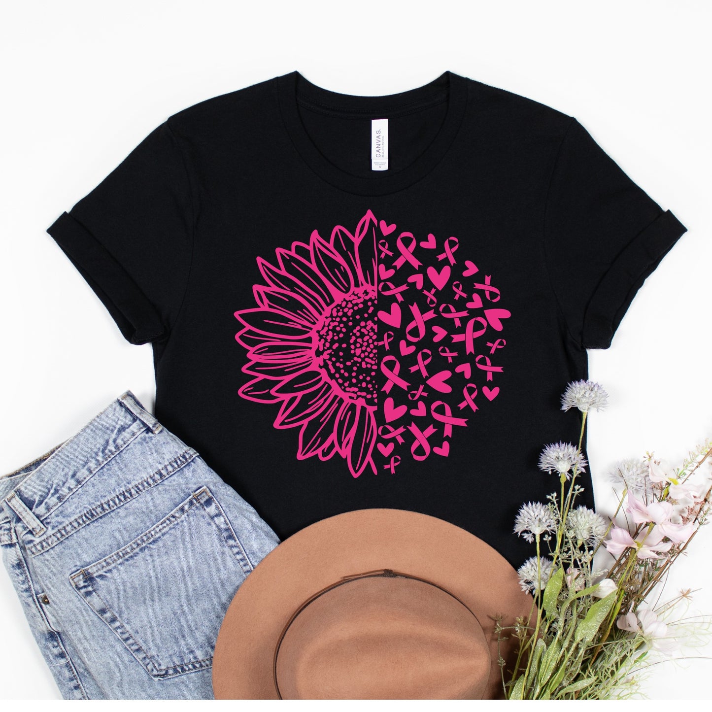 CANCER FLOWER, PINK SUNFLOWER