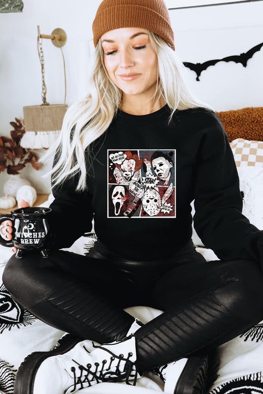 COMIC HORROR, HALLOWEEN TEE