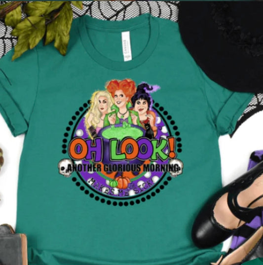 OH LOOK ANOTHER GLORIOUS MORNING, HOCUS POCUS TEE